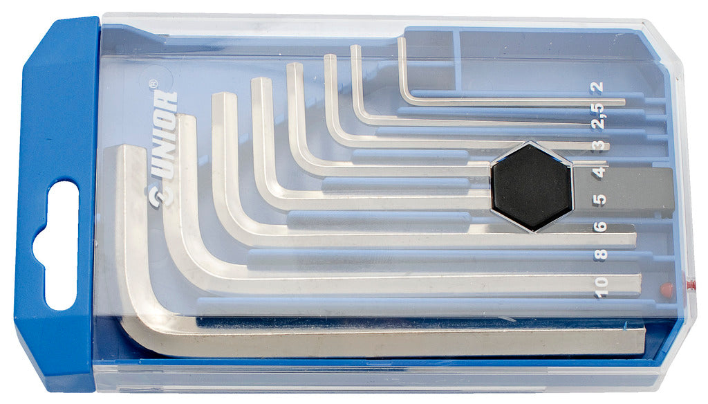 UNIOR KLJUČI INBUS V PVC ŠKATLI Art.220/3PB1 2-10 mm/8 kos (610914-LMM20)