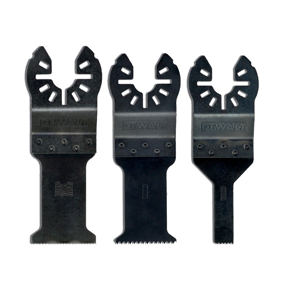 Rezila za Multifunkcijsko Orodje - Set Dewalt DT20713, 3 kos