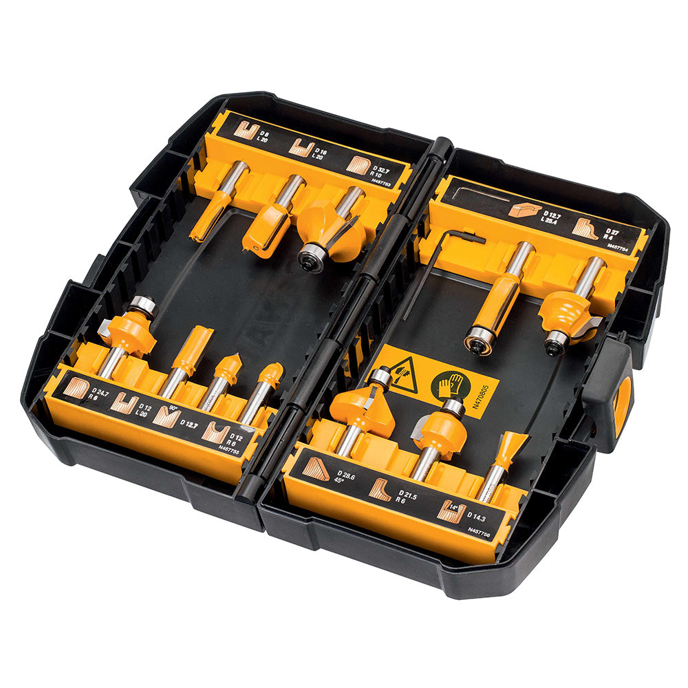 DEWALT REZKARJI POTOPNI KARB. TRDINA DEWALT DT90016, 12-delna garnitura. 8 mm (DT90016)