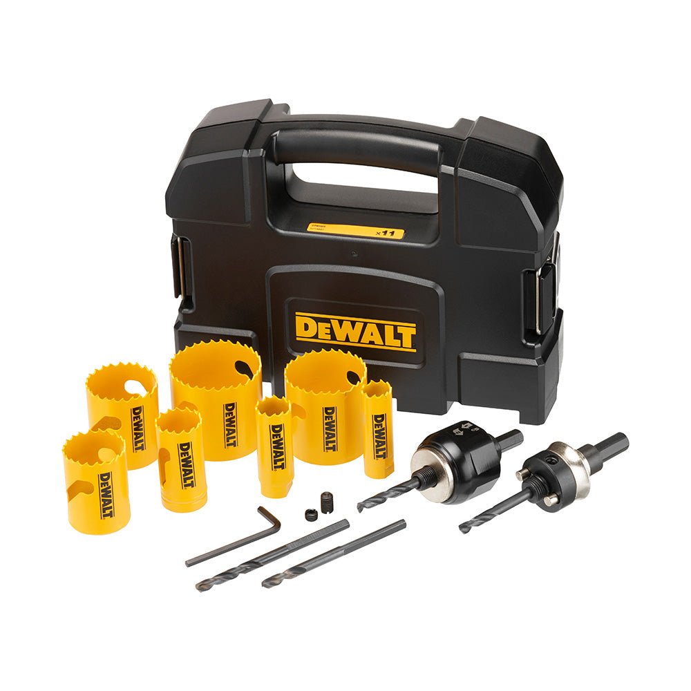 DEWALT ŽAGA KRONSKA SET DEWALT EXTREME DT90355, bi-metal. 19-57mm/11 kos. (DT90355)