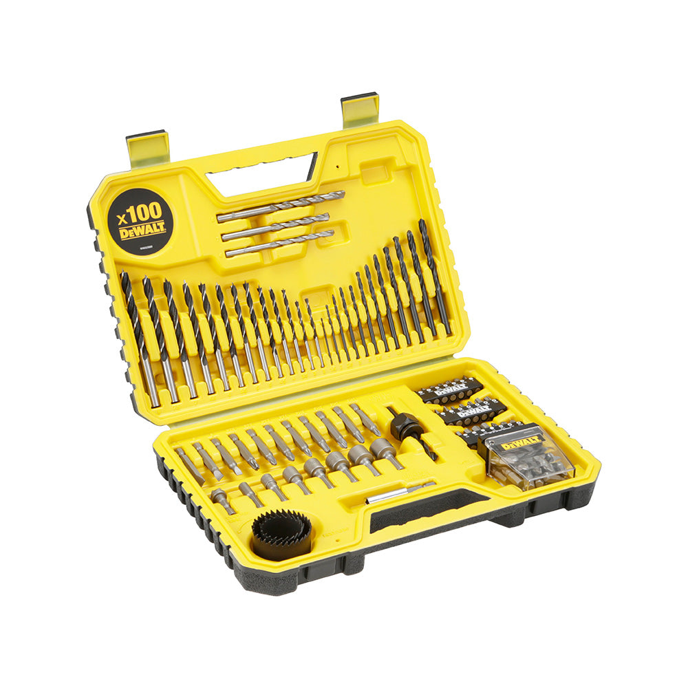 DEWALT GARNITURA SVEDROV IN NASTAVKOV DEWALT DT71563, 100 kos, HSS-G None (DT71563)