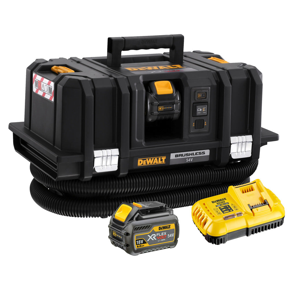 DEWALT SESALNIK AKUMULATORSKI DEWALT DCV586MT2 54 V, filterni razred M 54 V FLEXVOLT, 2x 6 Ah (DCV586MT2)