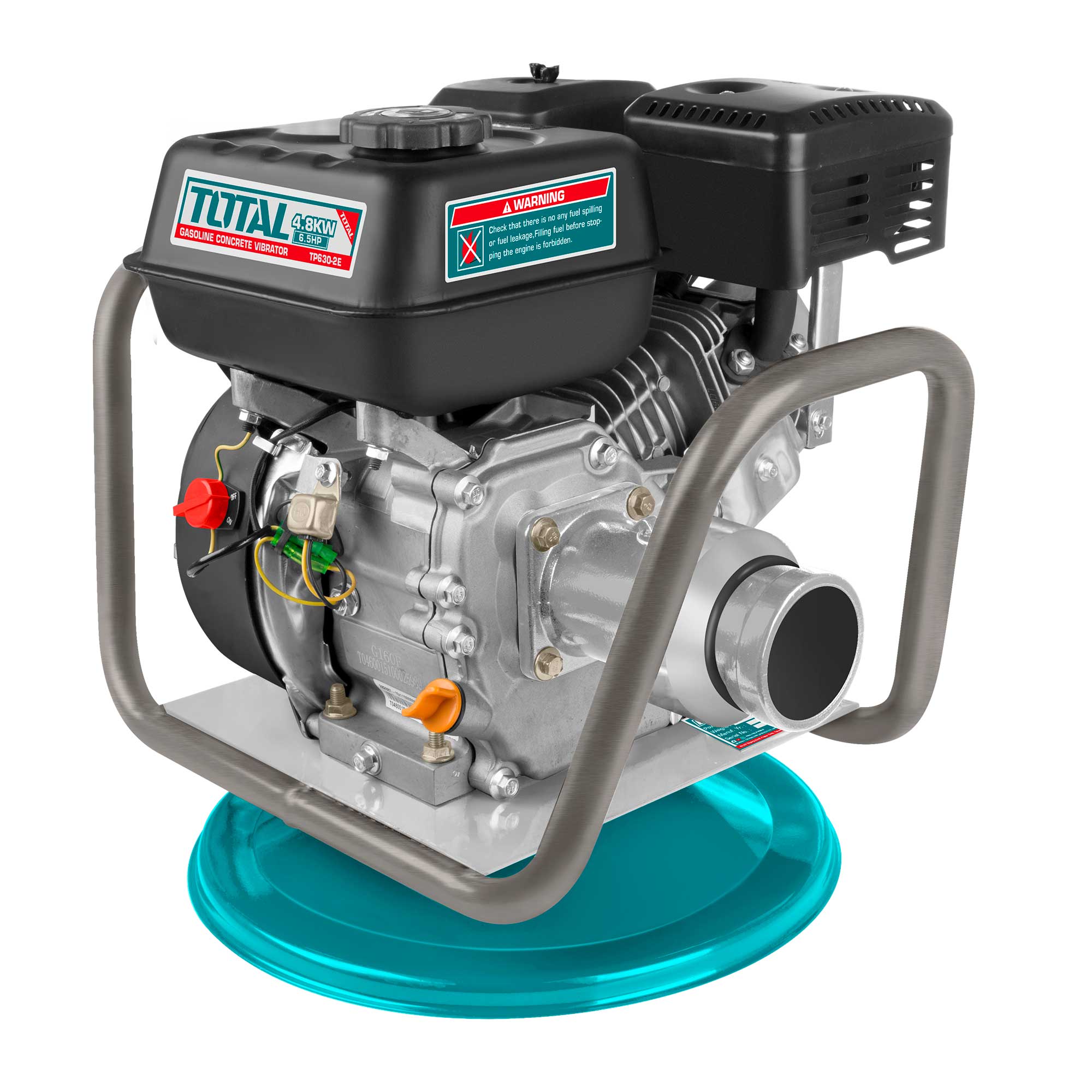Bencinski betonski vibrator 4,8kW (6,5HP) (TP630-2E)