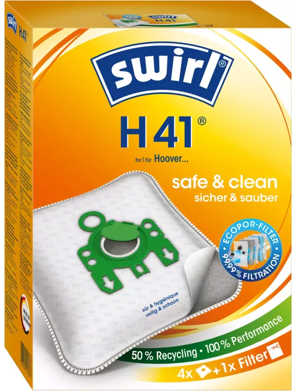 Swirl vrečke za sesalec H41