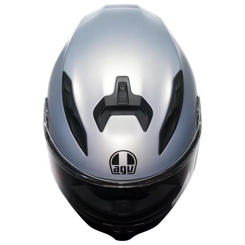 MOTORISTIČNA ČELADA AGV K7 MONO MATT PRISMA - SREBRNA
