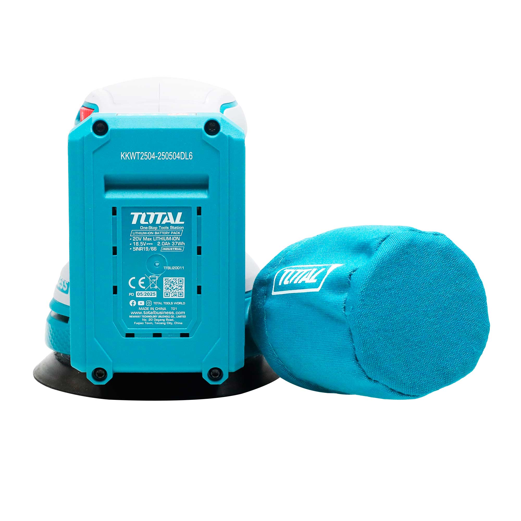 Akumulatorski ekscentrični brusilnik 20V/13000rpm/P20S (Brez baterije) (TROSLI2002) TOTAL