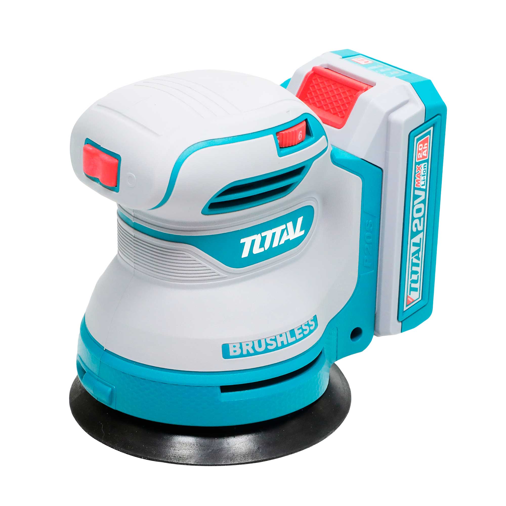 Akumulatorski ekscentrični brusilnik 20V/13000rpm/P20S (Brez baterije) (TROSLI2002) TOTAL
