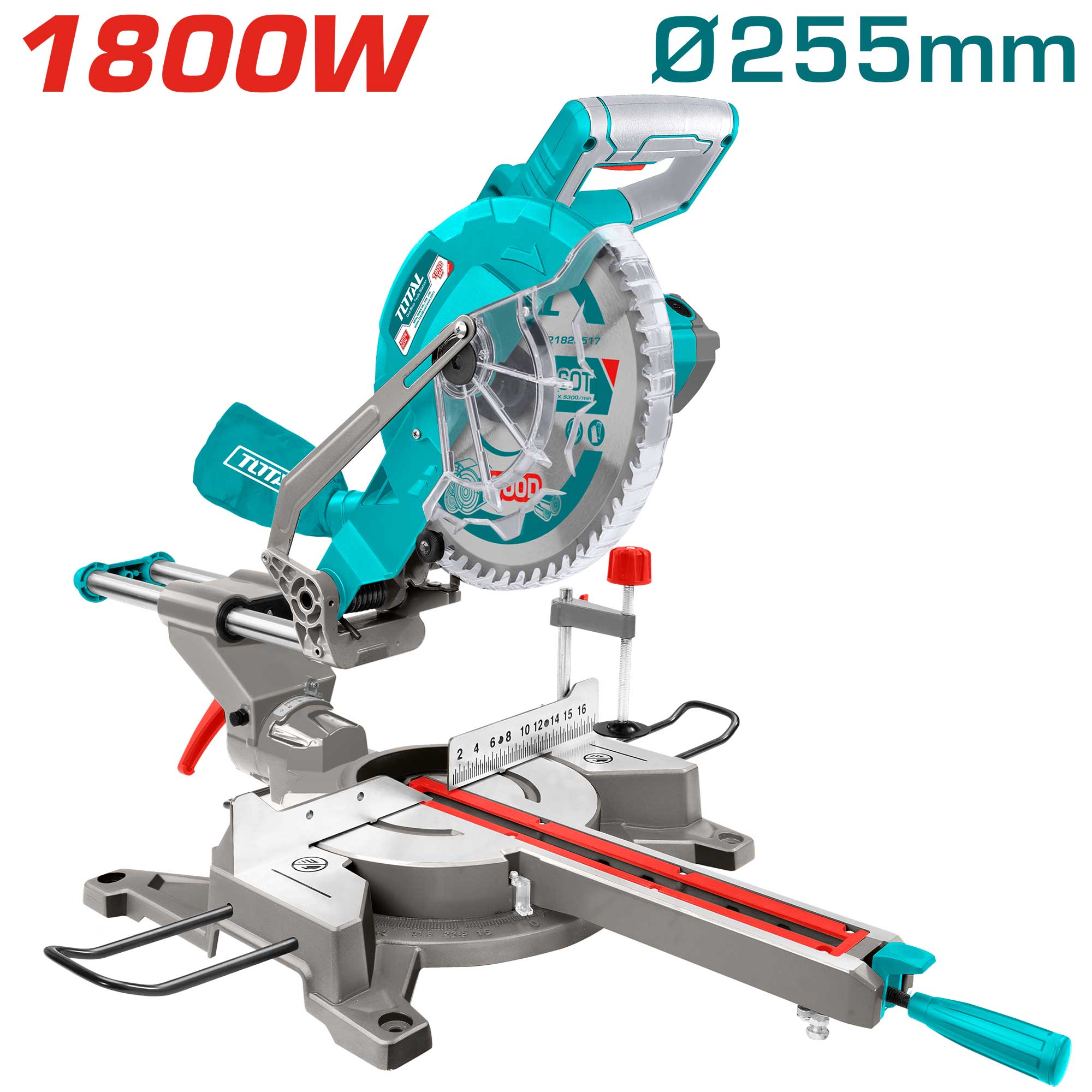 Zajeralna žaga 1800W/ 255mm INDUSTRIAL (TS421825517) TOTAL