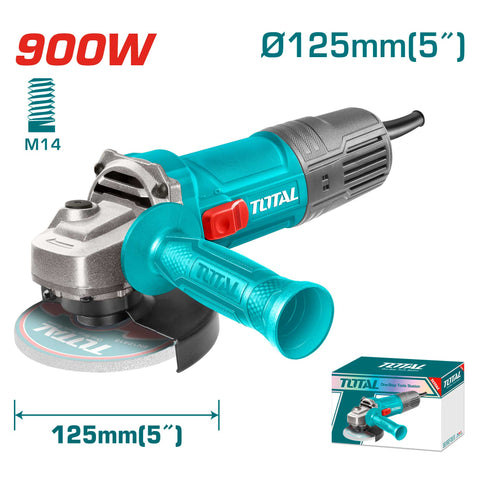 Električni kotni brusilnik 900W, 12000rpm/125mm/ INDUSTRIAL (TG10912556E) TOTAL