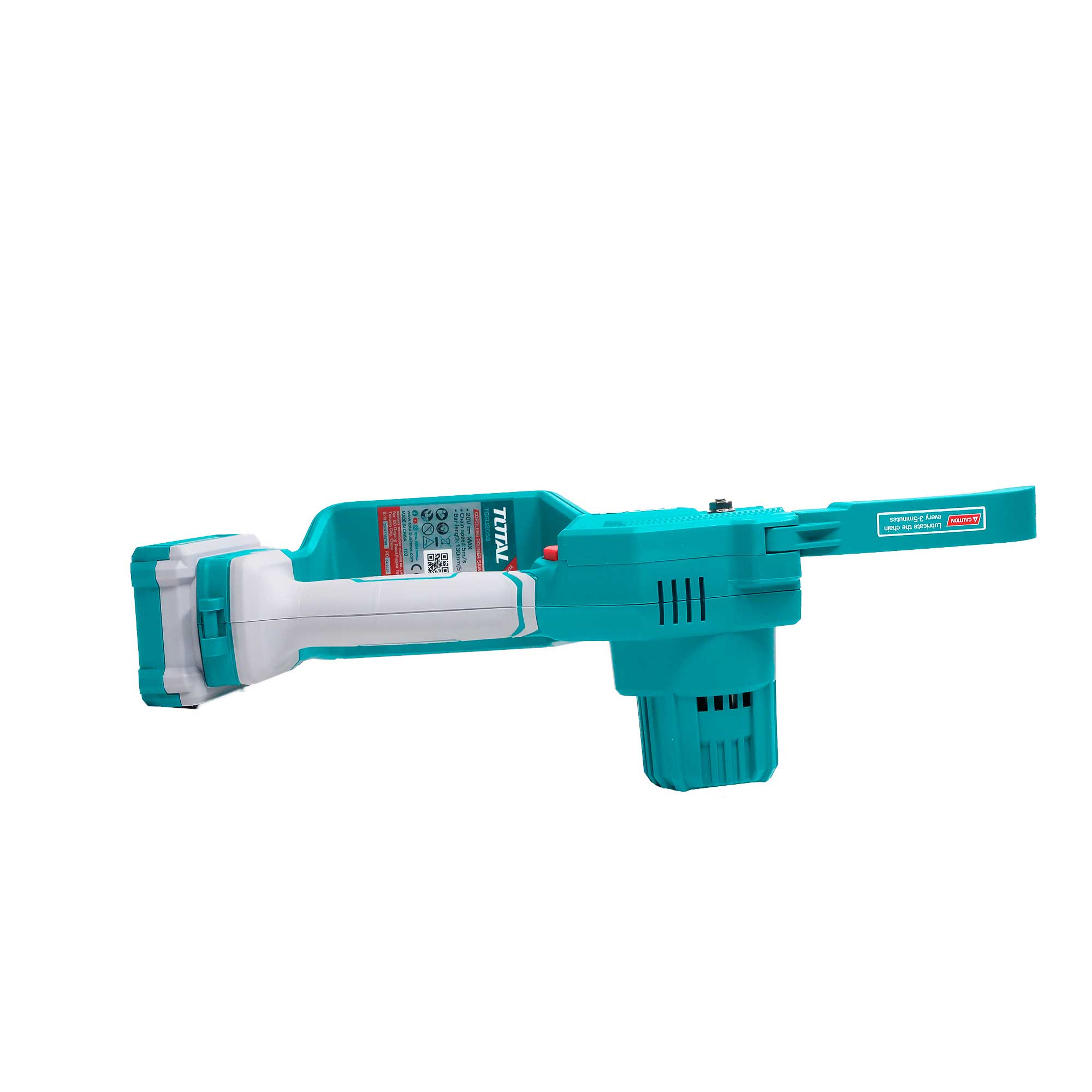 Akumulatorska mini verižna žaga 130mm, 20V/2.0Ah-7.5Ah/P20S (Brez baterije) (TGSLI2058) TOTAL