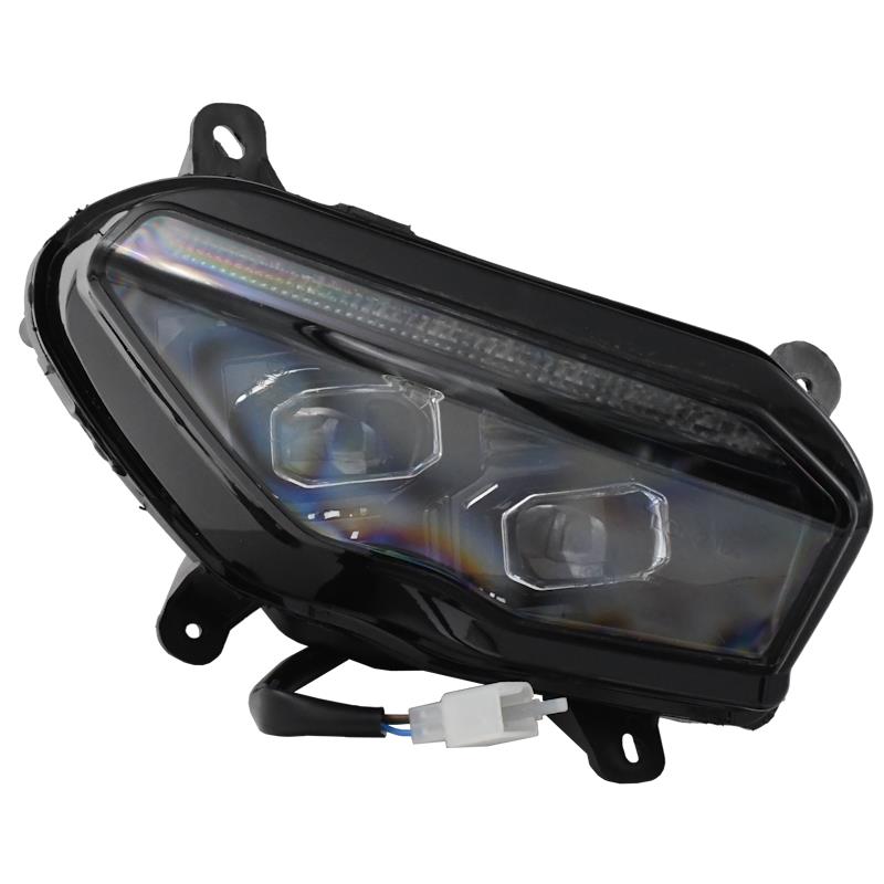 Svetilka prednja 2 led diodi - desna - Longjia Pista - skuter