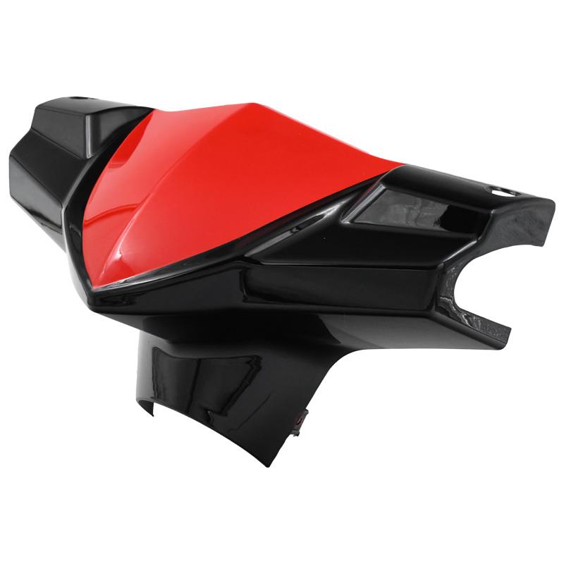 Plastika krmila sprednja - rdeča - Longjia Eagle - skuter