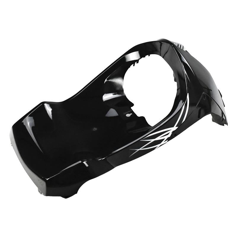 Maska Longjia Trevis Zennith črna - skuter