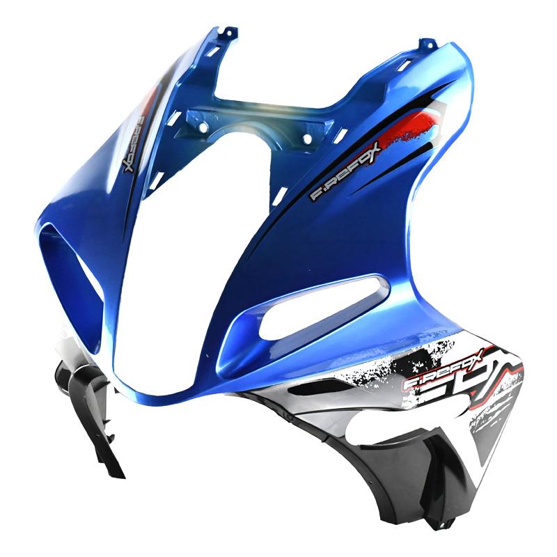 Prednja maska Longjia Firefox modra - skuter