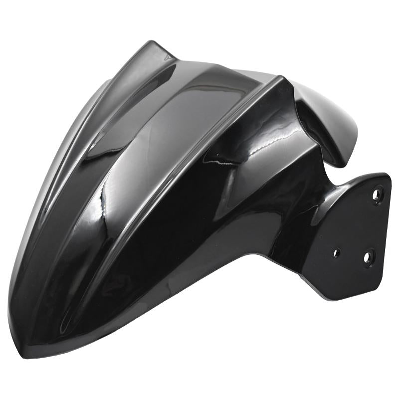 Prednji blatnik - črn - Longjia Eagle - skuter