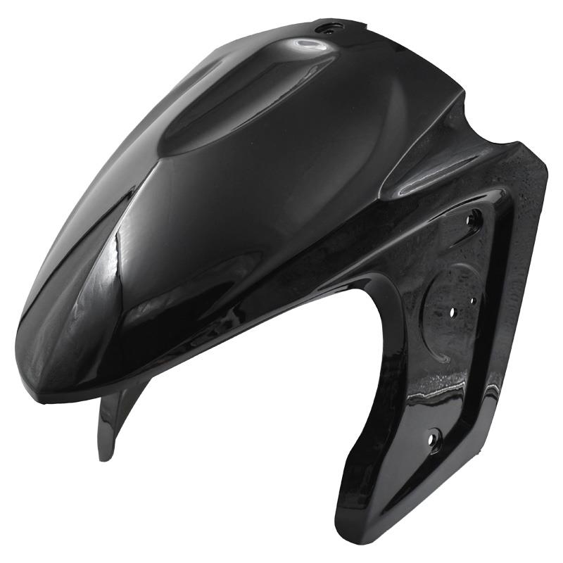 Sprednji del prednjega blatnika - črn - Longjia Sharpy - skuter