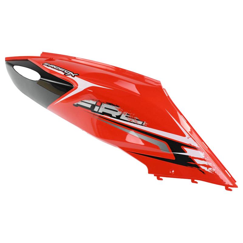 Bok desni Longjia Firefox rdeč - skuter