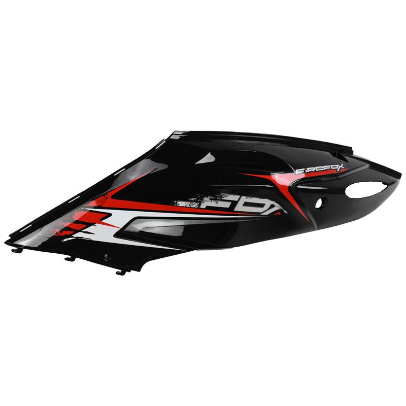 Bok levi Longjia Firefox črn - skuter