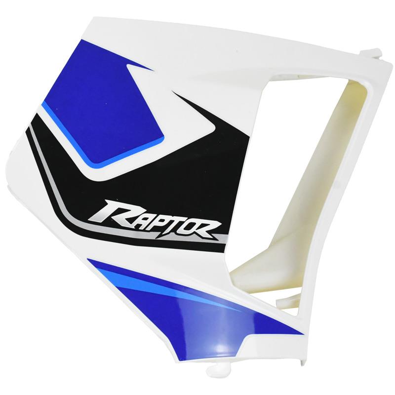 SPODNJI DEL MASKE DESNA - BEL MODER - LONGJIA RAPTOR