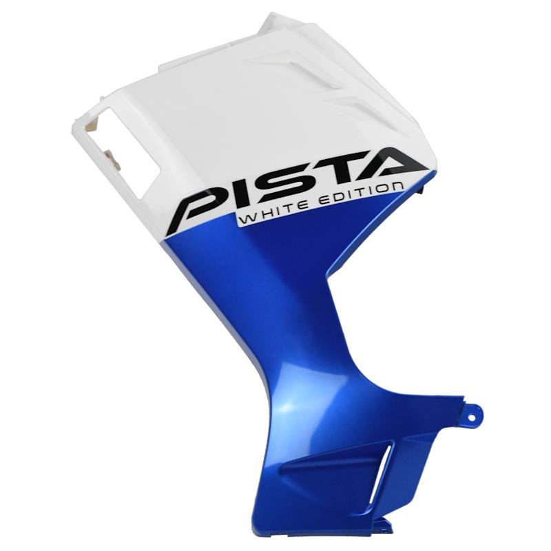 Spodnji del maske levi - moder - Longjia Pista - skuter