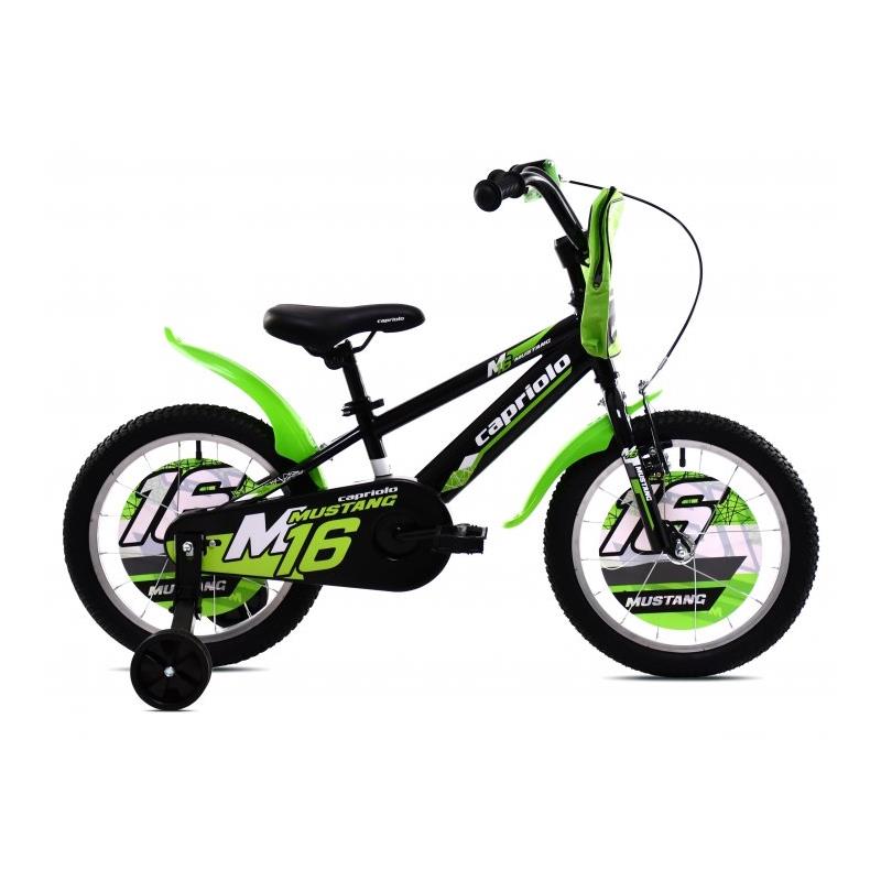 OTROŠKO KOLO CAPRIOLO MUSTANG 16 - ČRNO
