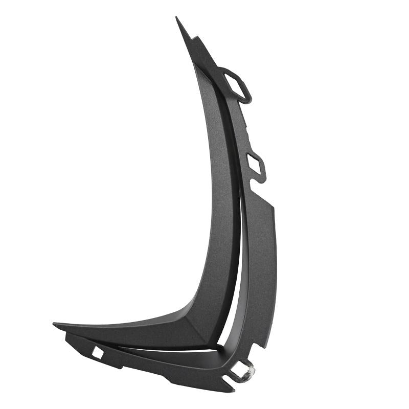 Zgorni desni zračnik maske Znen F11 - mat črn - skuter