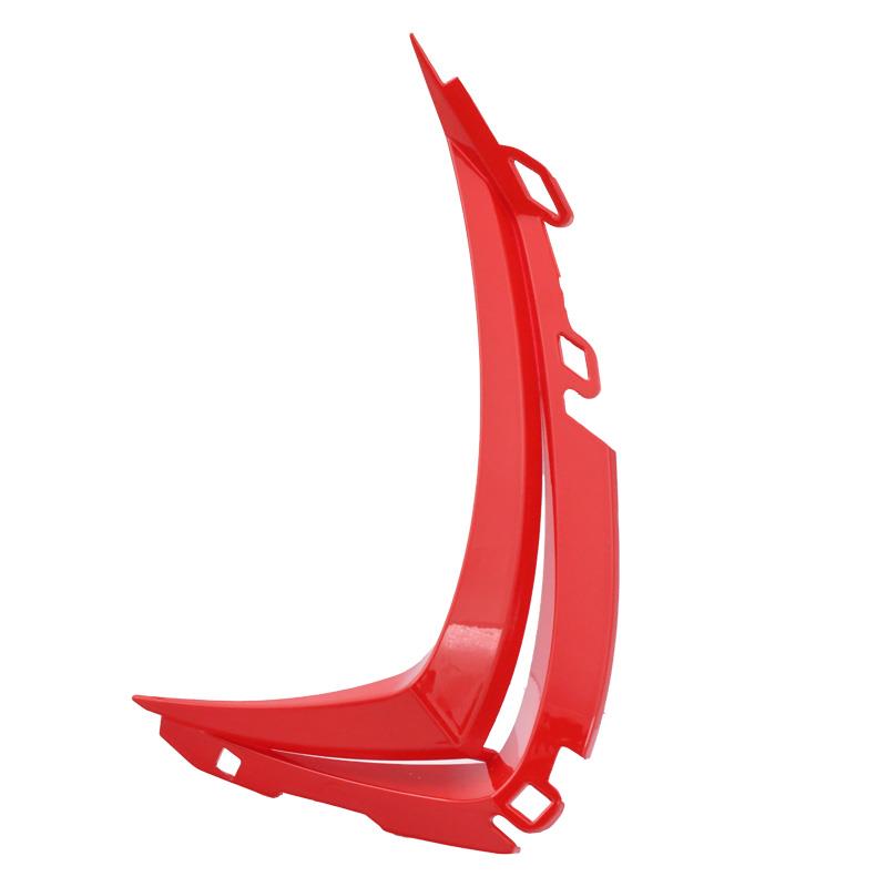 Zgorni desni zračnik maske Znen F11 - rdeč - skuter
