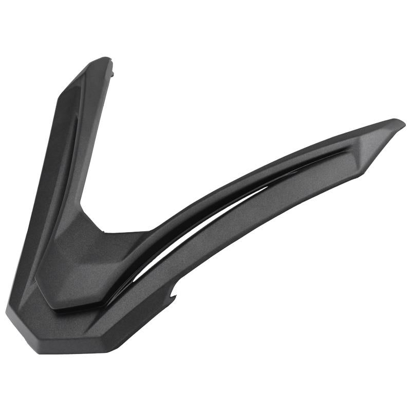 Trikotnik maske Znen F11 - mat črn - skuter