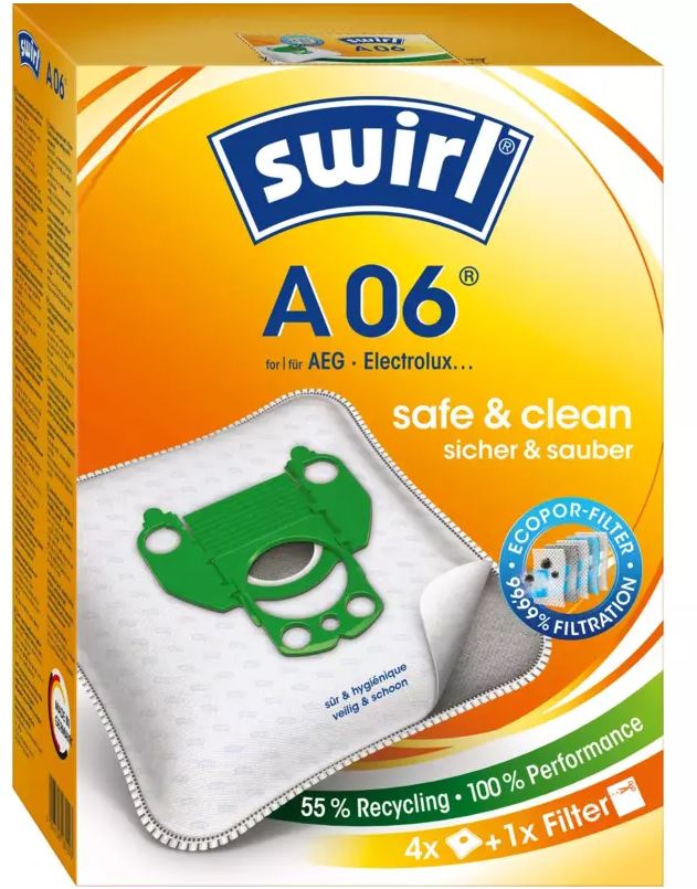 Swirl vrečke za sesalec A 06
