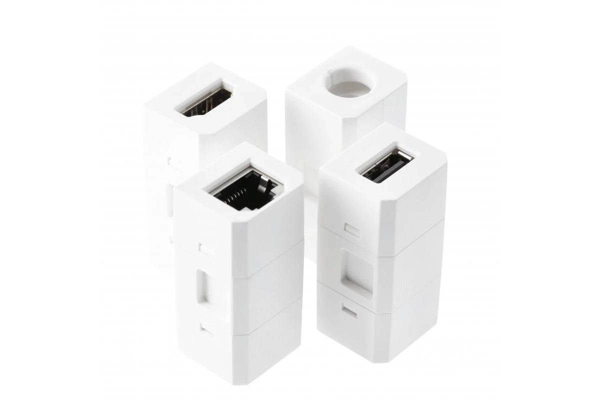 Vgradna vtičnica GTV CHARGER PLUS  AE-BPW1SACP Bela