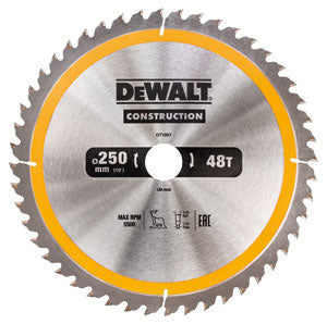DEWALT DT1957 list krožne žage 250 x 30 mm, 48 zob ATB 10° (DT1957)