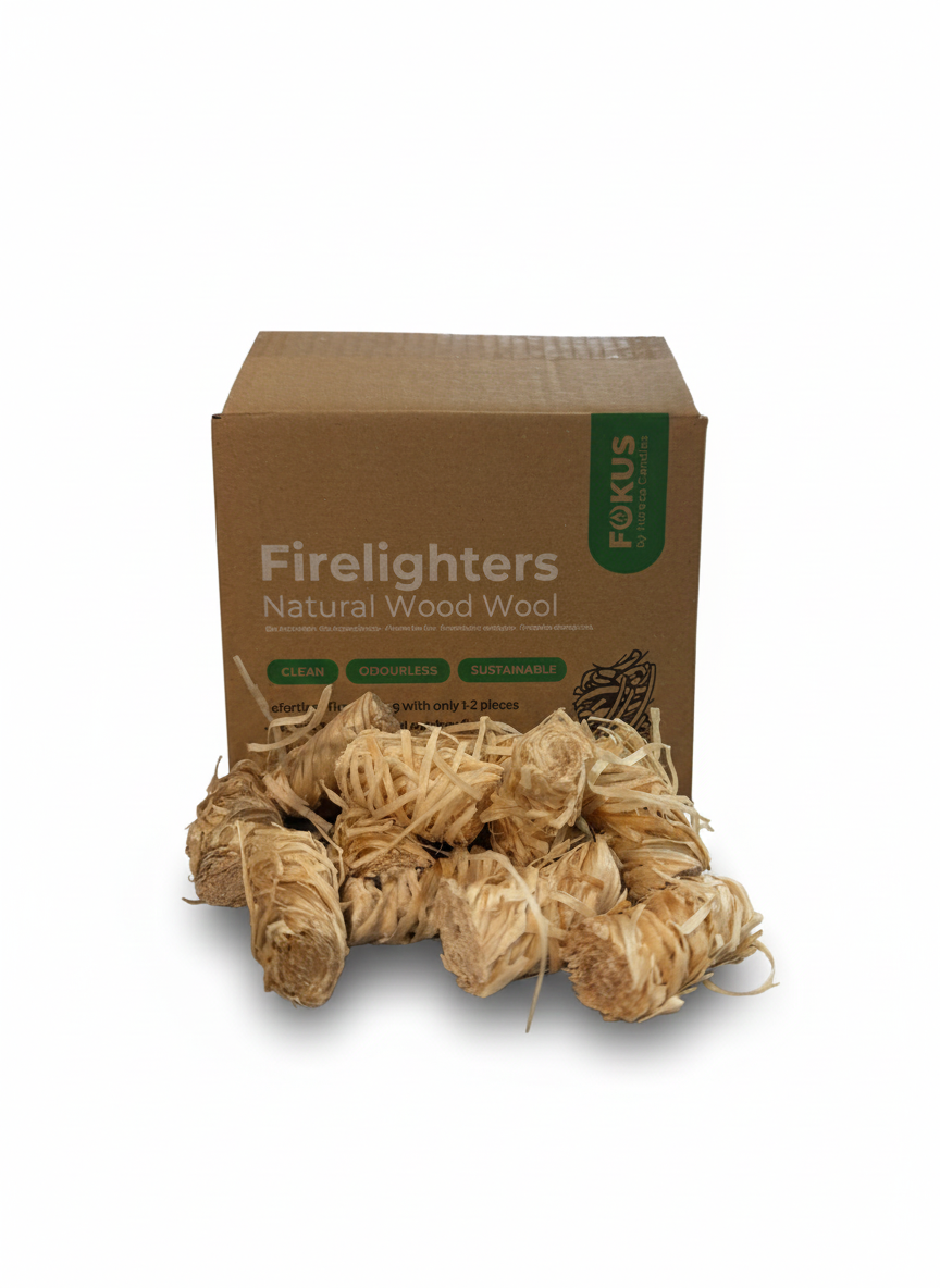 Vžigalni lesni omotki Fokus (100kos)