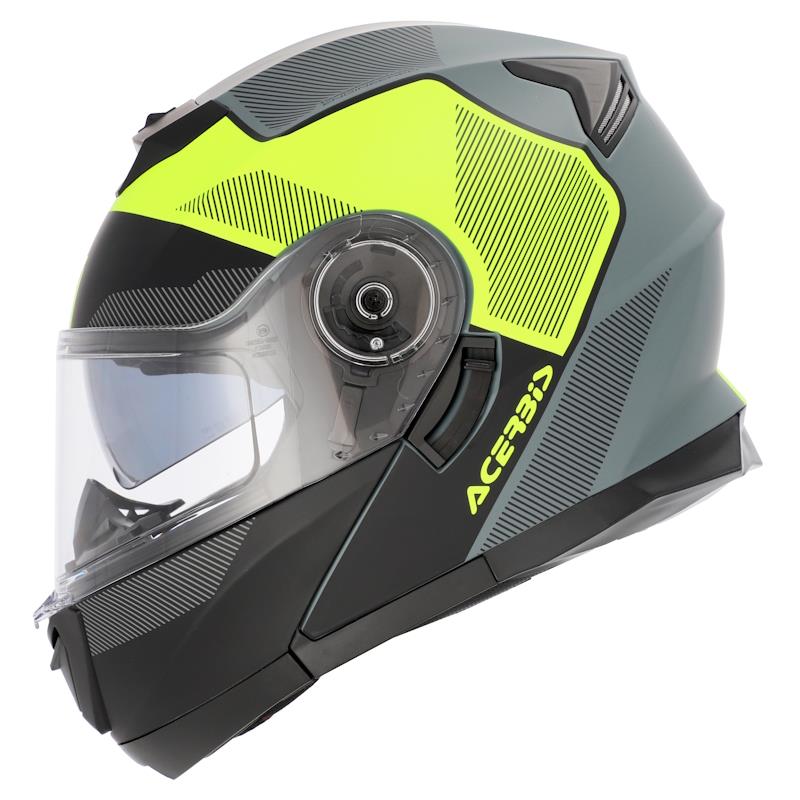 PREKLOPNA ČELADA ACERBIS SEREL 22.06 - ČRNA RUMENA