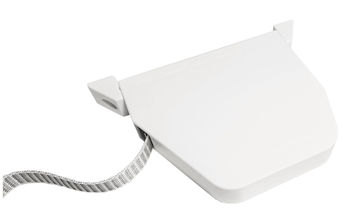 Avtomat za rolete za okna ali vrata Bele barve s trakom 5m