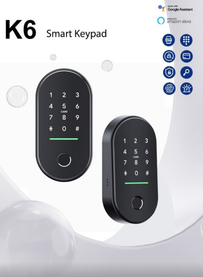 Elektronska ključavnica ELA-Keypad-01-BFCP-B (wp) (EC)