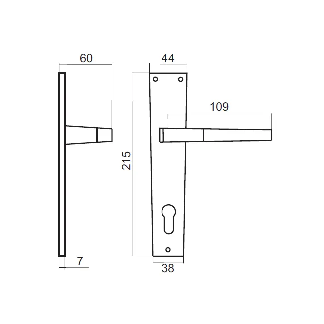 Kljuka F1330B – F4 – ključ