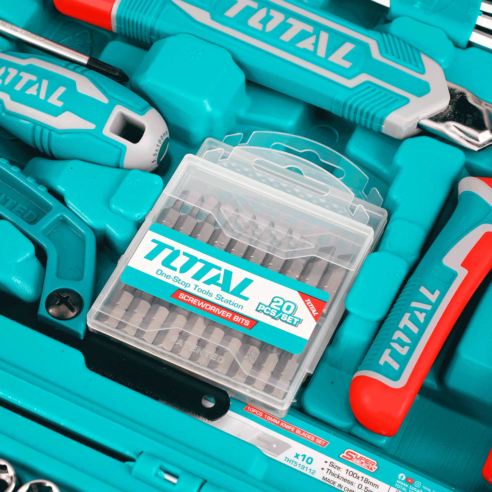 168-delni set ročnih orodij (THKTHP21686)