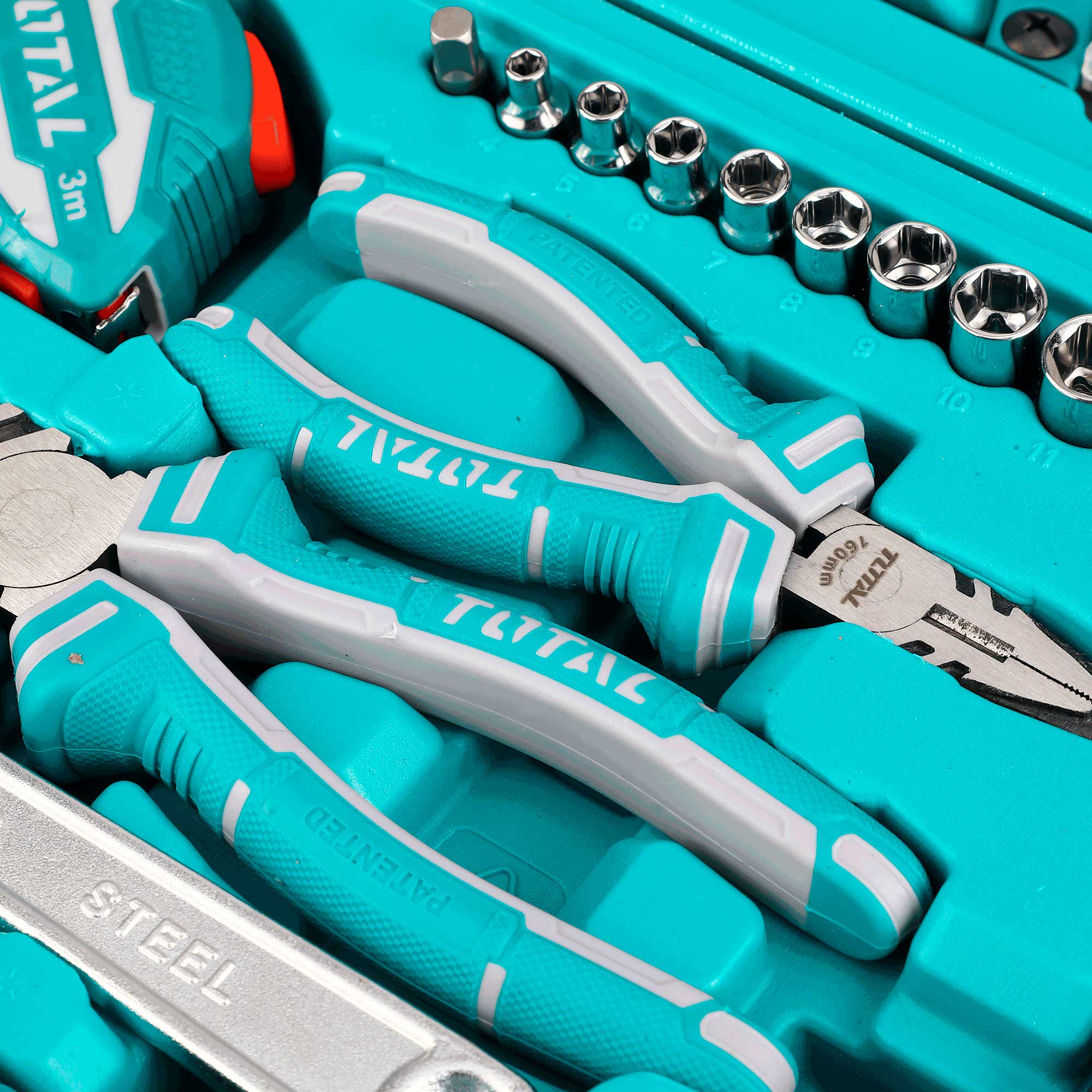 168-delni set ročnih orodij (THKTHP21686)