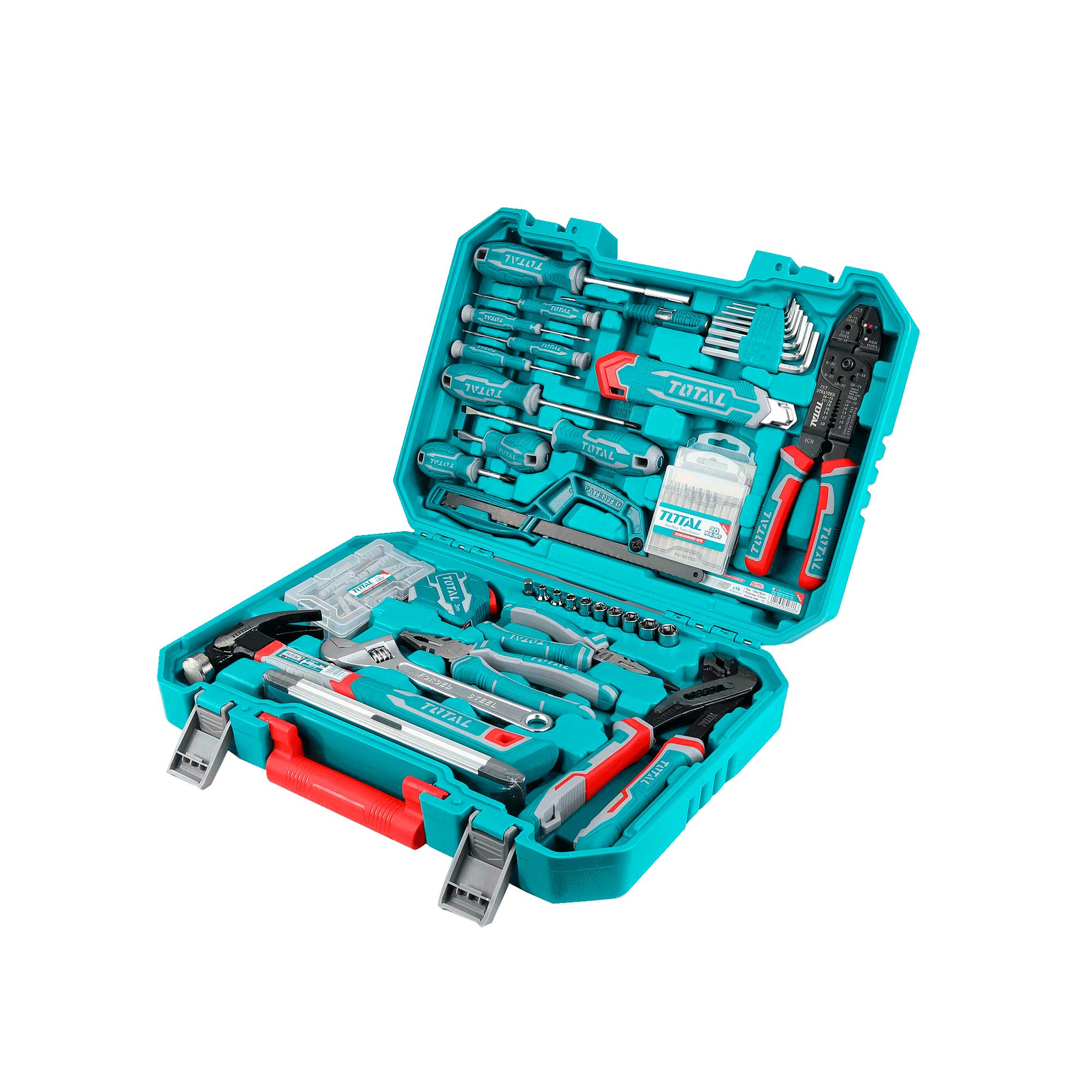 168-delni set ročnih orodij (THKTHP21686)