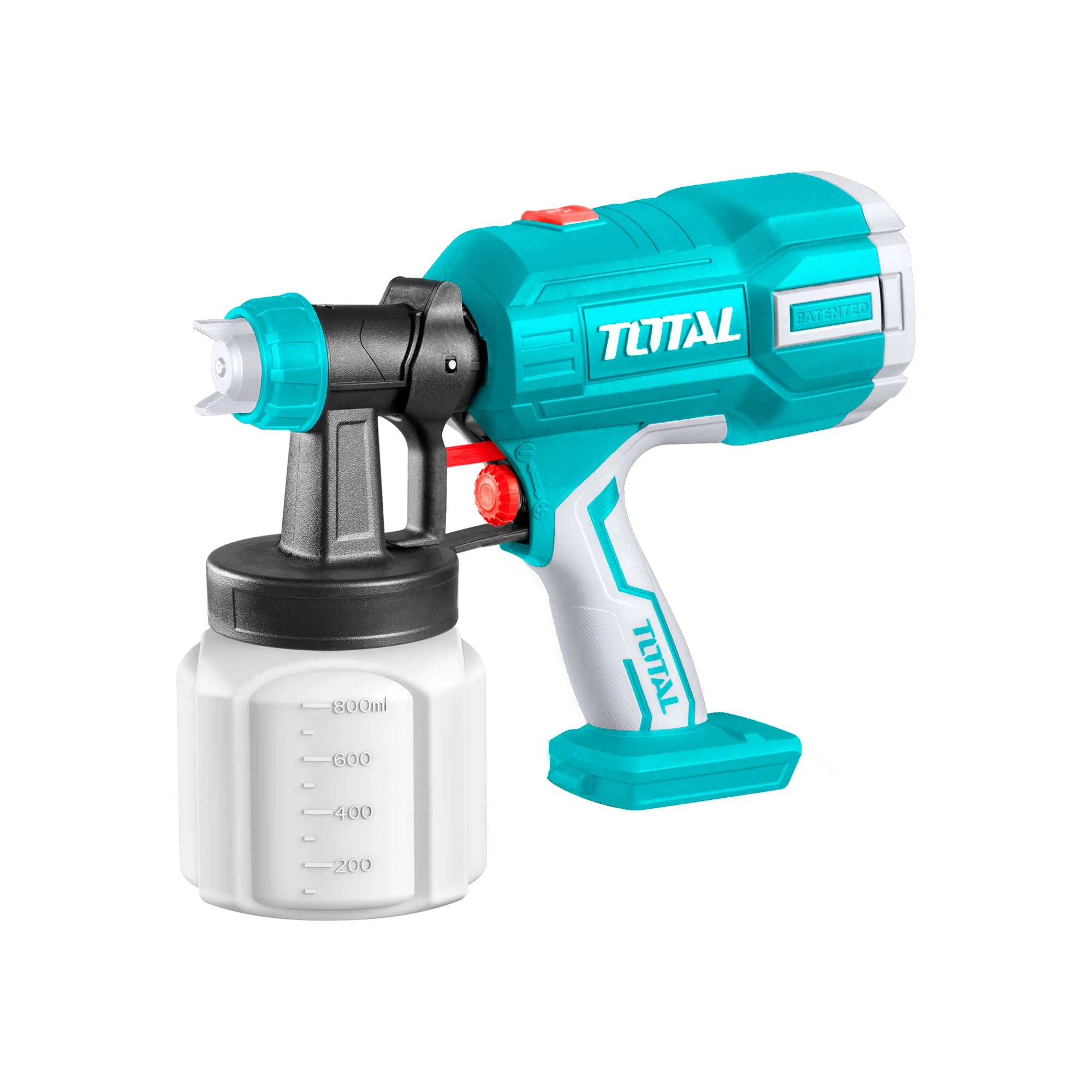 Akumulatorska razpršilna pištola 120Din-s/800ml/min /P20S (SET Baterija 1x2Ah, Polnilec) (TSGLI20406) TOTAL