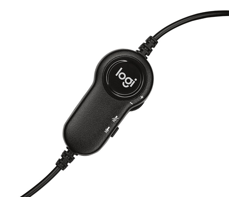 Slušalke Logitech H151, črne, stereo
