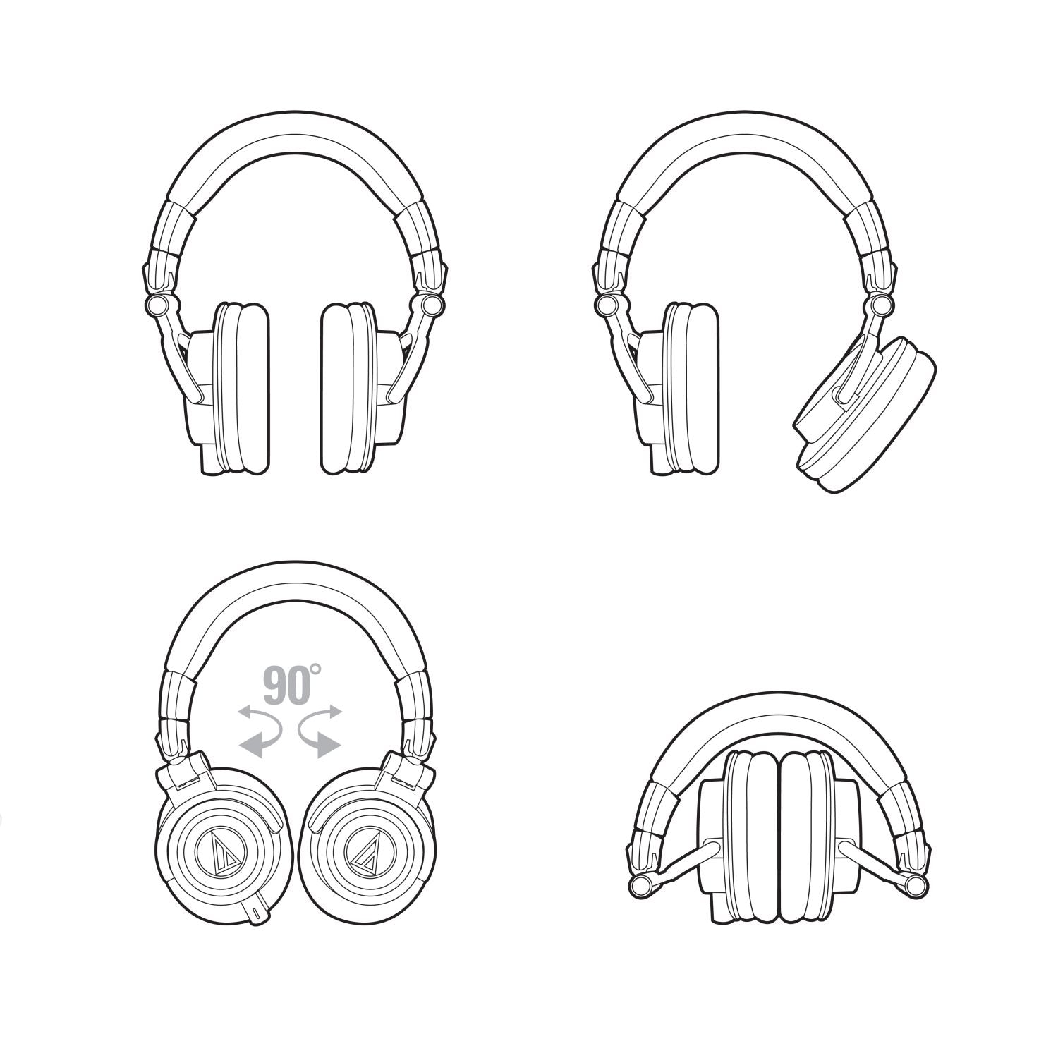 Slušalke Audio-Technica ATH-M50X