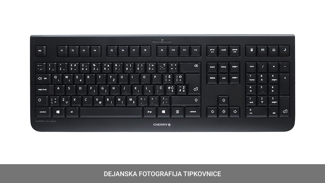 Tipkovnica Cherry KW 3000 Wireless, SLO g.