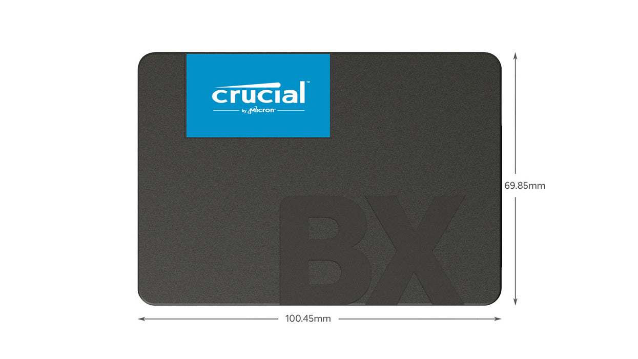 SSD 1TB 2.5" SATA3 3D TLC, 7mm, CRUCIAL BX500 (CT1000BX500SSD1)
