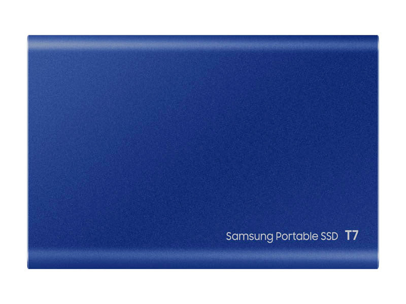 Zunanji SSD 1TB Type-C USB 3.2 Gen2 V-NAND UASP, Samsung T7, moder (MU-PC1T0H/WW)