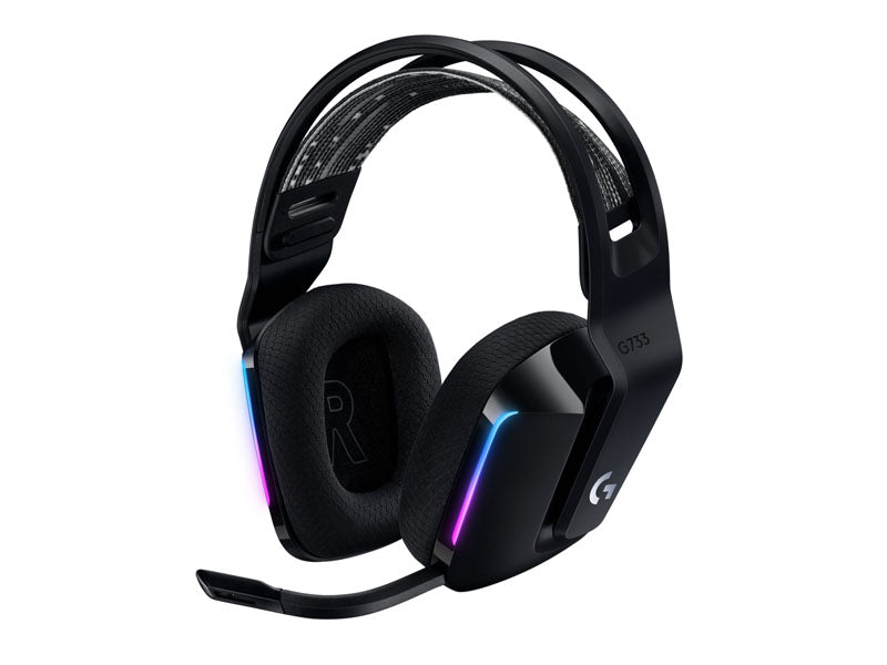 Slušalke Logitech G733 LIGHTSPEED, črne