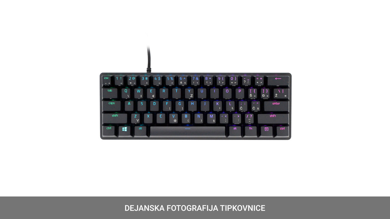 Tipkovnica Razer Huntsman Mini, Clicky Optical Switch, US SLO g.