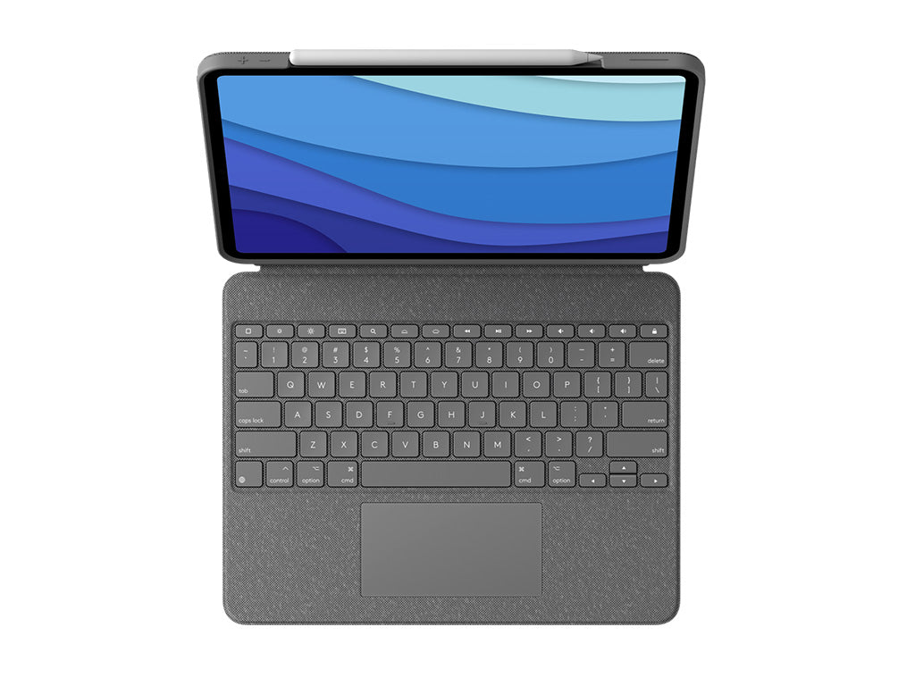 Ovitek s tipkovnico Logitech COMBO TOUCH, za iPad Pro 12.9" (5. in 6. gen.) , SLO g.