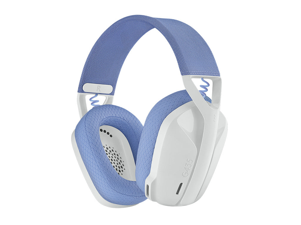 Slušalke Logitech G435 LIGHTSPEED Bluetooth, bele