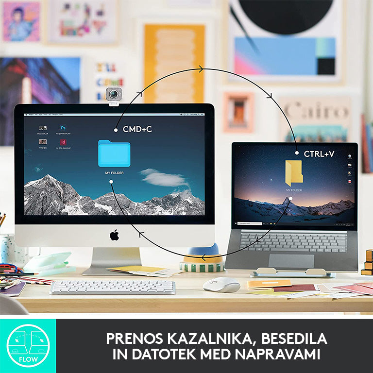 Tipkovnica Logitech MX Keys Mini, bela, SLO g.